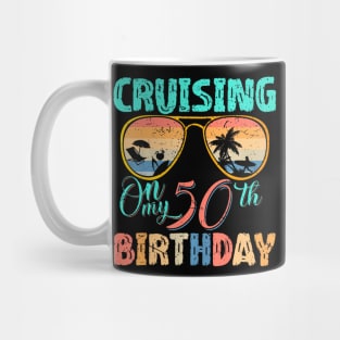 50Th Birthday Cruise Squad Gifts 2024 Matching Party Family Mug